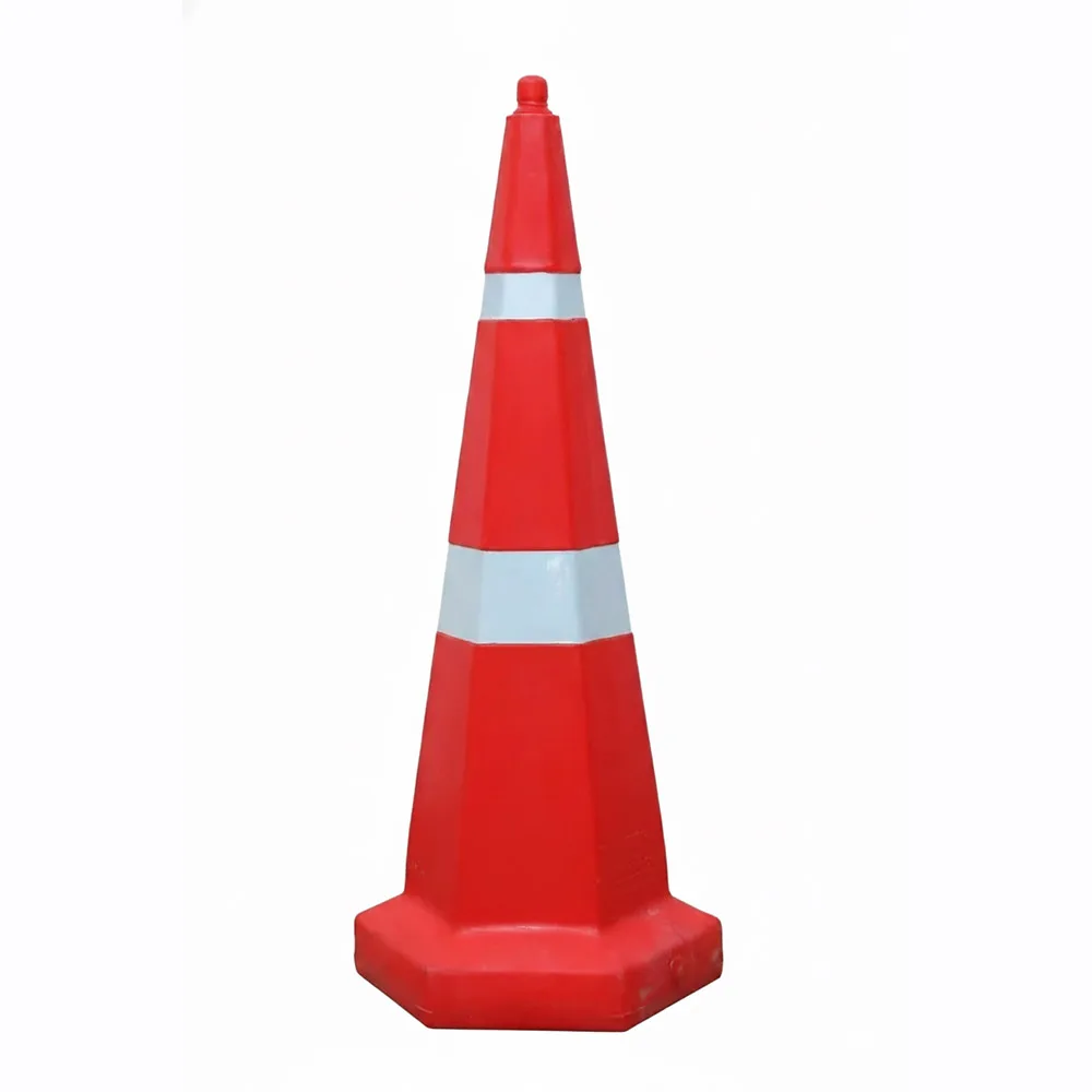 1000mm traffic cones with hexagonal base for traffic control