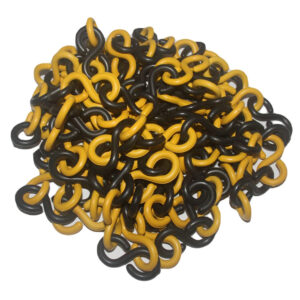 Plastic Cone Connecting Chain (4mm / 6mm / 8mm) – Traffic Barrier Link 9 Plastic Chain 8mm (LS-201) - 1