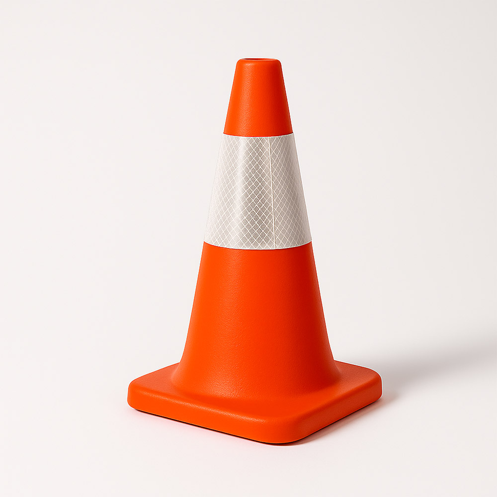 Home 124 Plastic Traffic Cone (MASSPC500) - 2