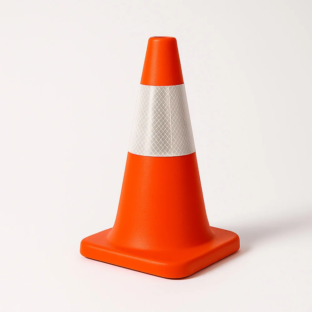 Lightweight construction cones for road safety