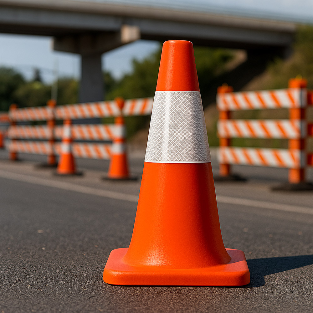 Plastic Traffic Cone (MASSPC500) - 4
