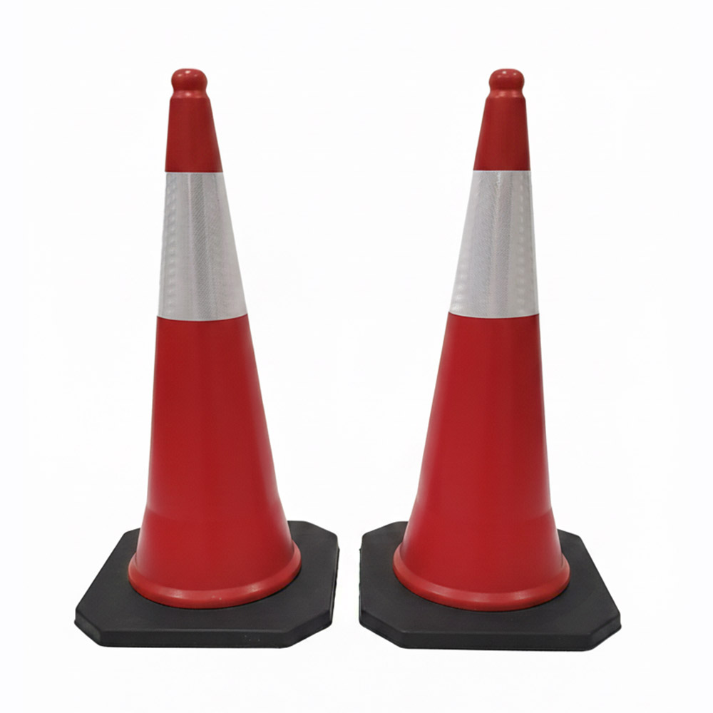 Tall Traffic Cone (1000mm) – Extra Wide Base (5.2 KG) | Max Stability 4 Rubber Base Cone 1000MM (MASSRB1000-2) - 2
