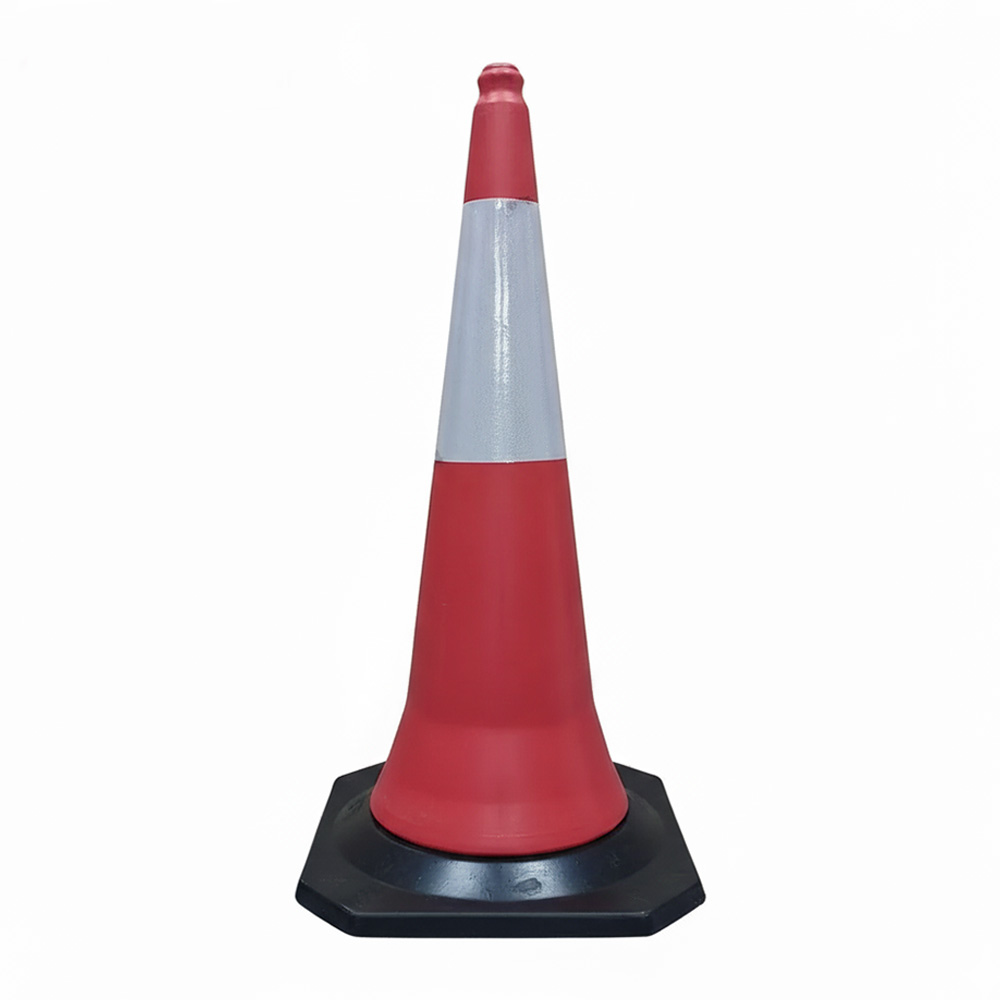 Tall Traffic Cone (1000mm) – Extra Wide Base (5.2 KG) | Max Stability 3 Rubber Base Cone 1000MM (MASSRB1000-2) - 3