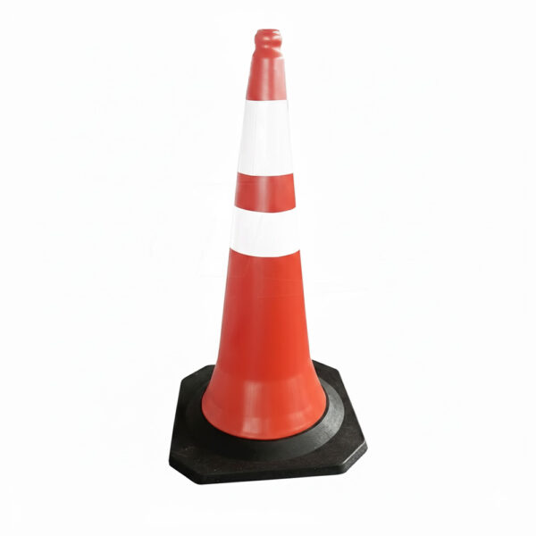Home 25 Rubber Base Traffic Cone (MASSRB750-2) - 2