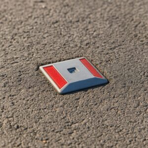 Aluminium Road Stud Install