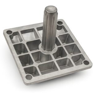 Aluminium Road Stud with Shank (MASSAL-1) – Anchored Metal Marker 4 Aluminium Road Stud Detail