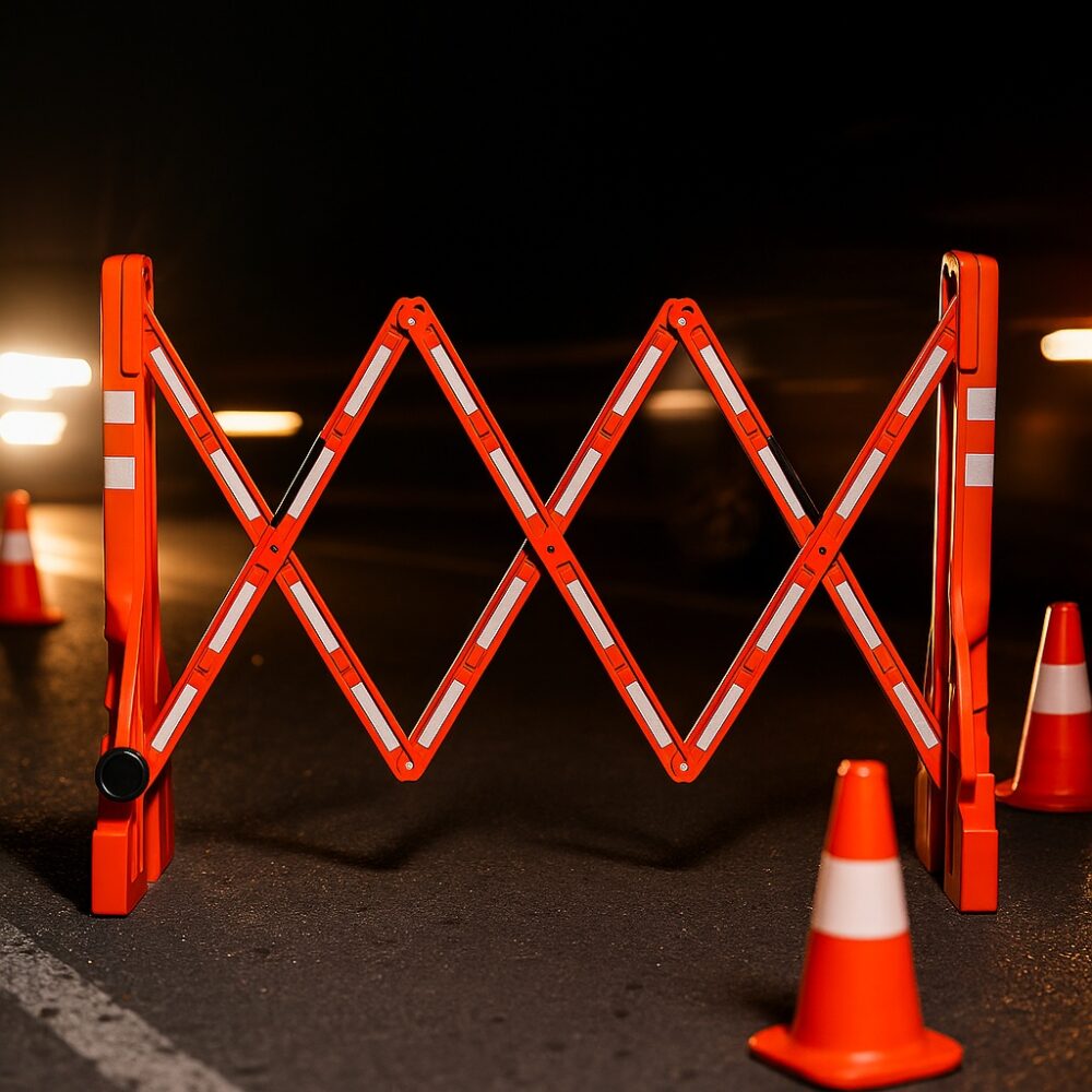 Expandable Road Barrier