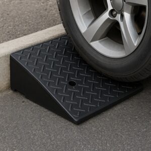 Rubber Kerb Ramp (Heavy Duty) – Driveway Access & Wheelchair Ramp 8 Rubber Hose Kerb Ramp