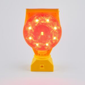 Solar Blinker Light MASS-311 8 Warning Light Close-Up