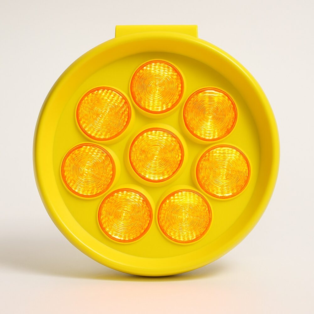 Solar Barricade Light MASS-380 2 Reflective Lights Display