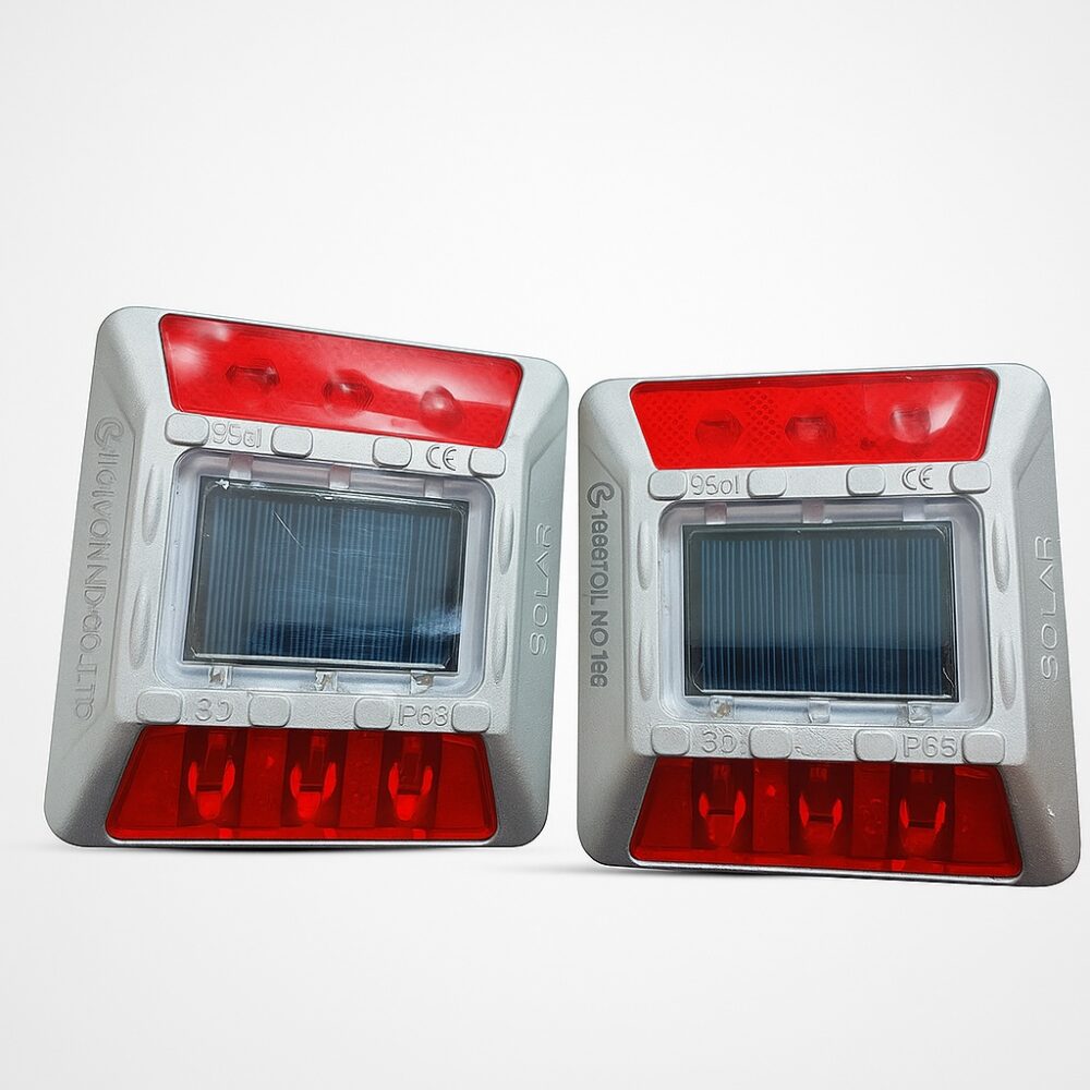 Aluminium Solar Road Stud (Anchored) – LED Road Marker | 15 Ton 2 Studio Lighting Reflections