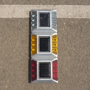 Heavy Duty Solar Road Stud (30 Ton) – Aluminium Marker with Shank 9 Road Stud Installation