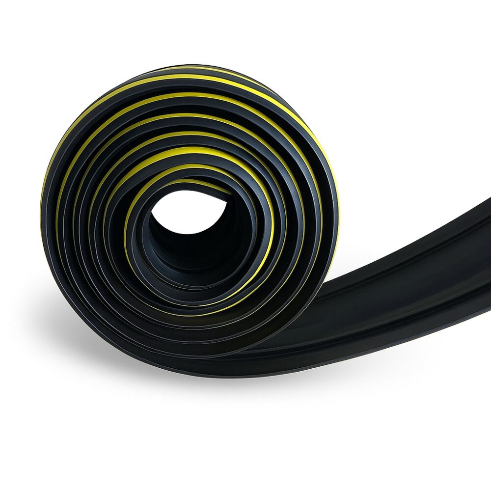 Rolled Material on White