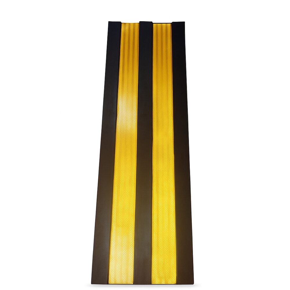 Yellow Striped Panel