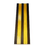 Yellow Striped Panel