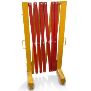 Heavy Duty Scissor Gate - Steel Expandable Security Fence 6 Folded Expandable Barrier