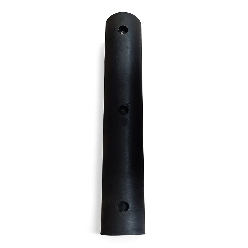 Heavy-duty rubber dock bumper for warehouse loading docks