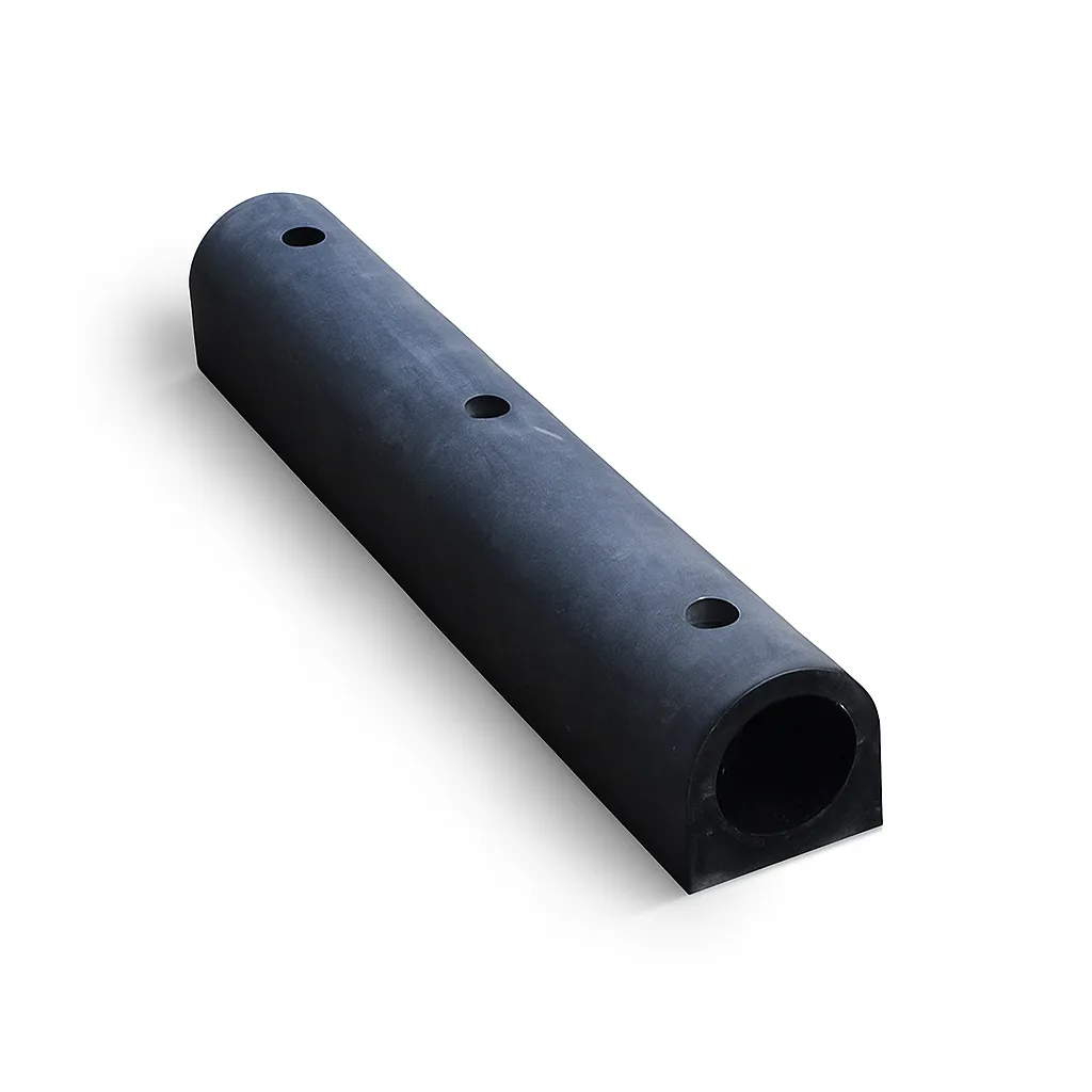 Heavy-duty loading dock bumpers for warehouse protection