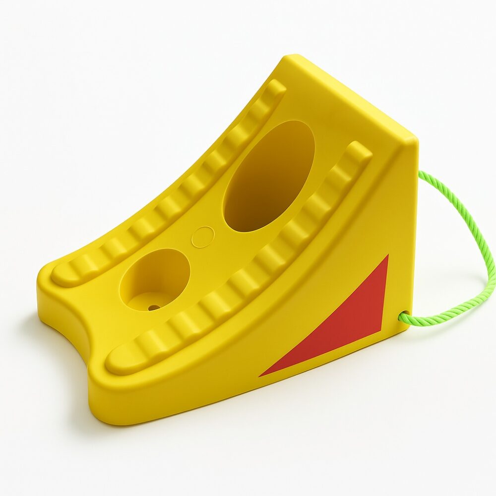 Yellow Wheel Chock