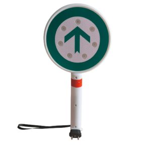 Traffic Wand with Arrow