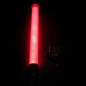 Rechargeable LED Flasher Baton MASS9RGRE 6 Red Light Wand