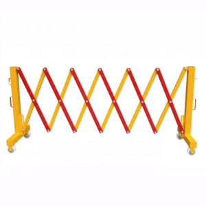 Heavy Duty Scissor Gate - Steel Expandable Security Fence 8 Expandable Metal Barricade - 1