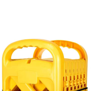 Mobile Safety Gate (3m/4m) – Yellow Folding Barricade | Portable 7 PLASTIC EXPANDABLE BARRIER