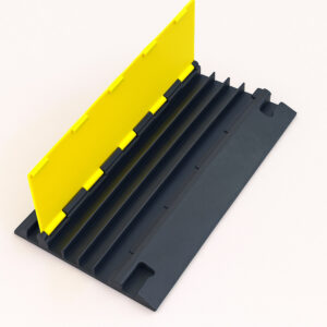 Advanced 4 Channel Cable Protector Ramp – Heavy Duty Rubber Cable Ramp Cover 5 MASSCP-4 RUBBER CABLE PROTECTOR - 2