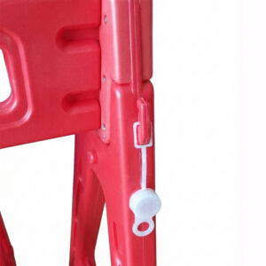 Plastic Scissor Barrier (2.5m) – Expandable Water Filled Gate | Red 11 Plastic Expandable Barrier MASSEB-4 - 2