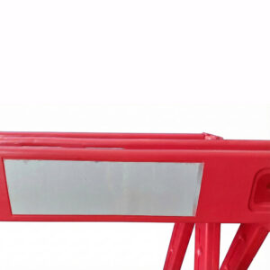 Plastic Scissor Barrier (2.5m) – Expandable Water Filled Gate | Red 13 Plastic Expandable Barrier MASSEB-4 - 4