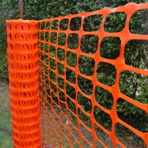 Plastic Safety Fence (Orange) – Construction Barrier Roll | 1x45M 6 Plastic Safety Fence Roll Form - 3