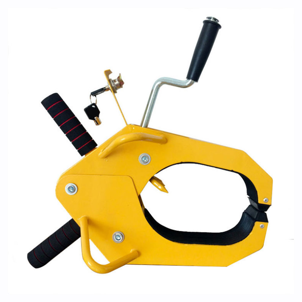 Wheel Clamp for SUVs & Tempos (MASSTL-2) – Heavy Duty Tyre Lock 3 XUV Car Wheel Lock (LS-155) - 4