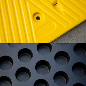 High Impact Rubber Speed Bump (MASSRB50MW-4) - Extreme Performance 6 Color Contrast Surfaces