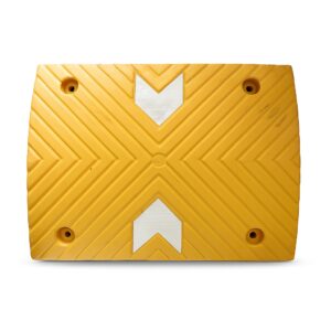 Anti-Skid Speed Bump (MASSRB50MW-8) - Reinforced Rubber Breaker 5 Yellow Speed Bump