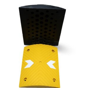 Chevron Speed Bump (MASSRB50MW-7) - Directional Rubber Breaker 4 Speed Bump Studio