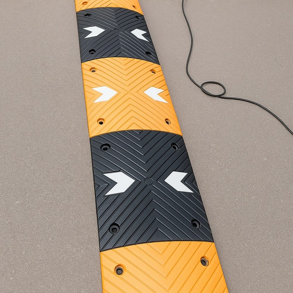 Anti-Skid Speed Bump (MASSRB50MW-8) - Reinforced Rubber Breaker 3 Speed Bump Detail