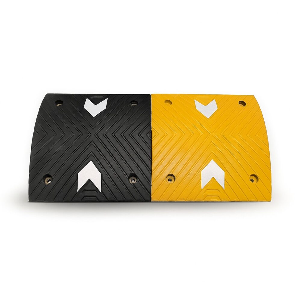 Speed Bump Display 75mm Rubber Road Hump
