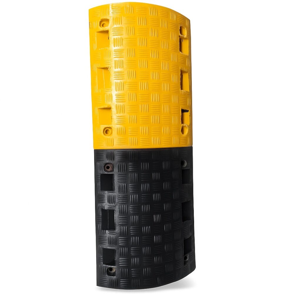 Black Yellow Speed Bump