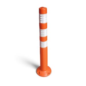 Flexible Delineator Post (750mm) - Rebound Spring Bollard 5 Traffic Delineator Pole