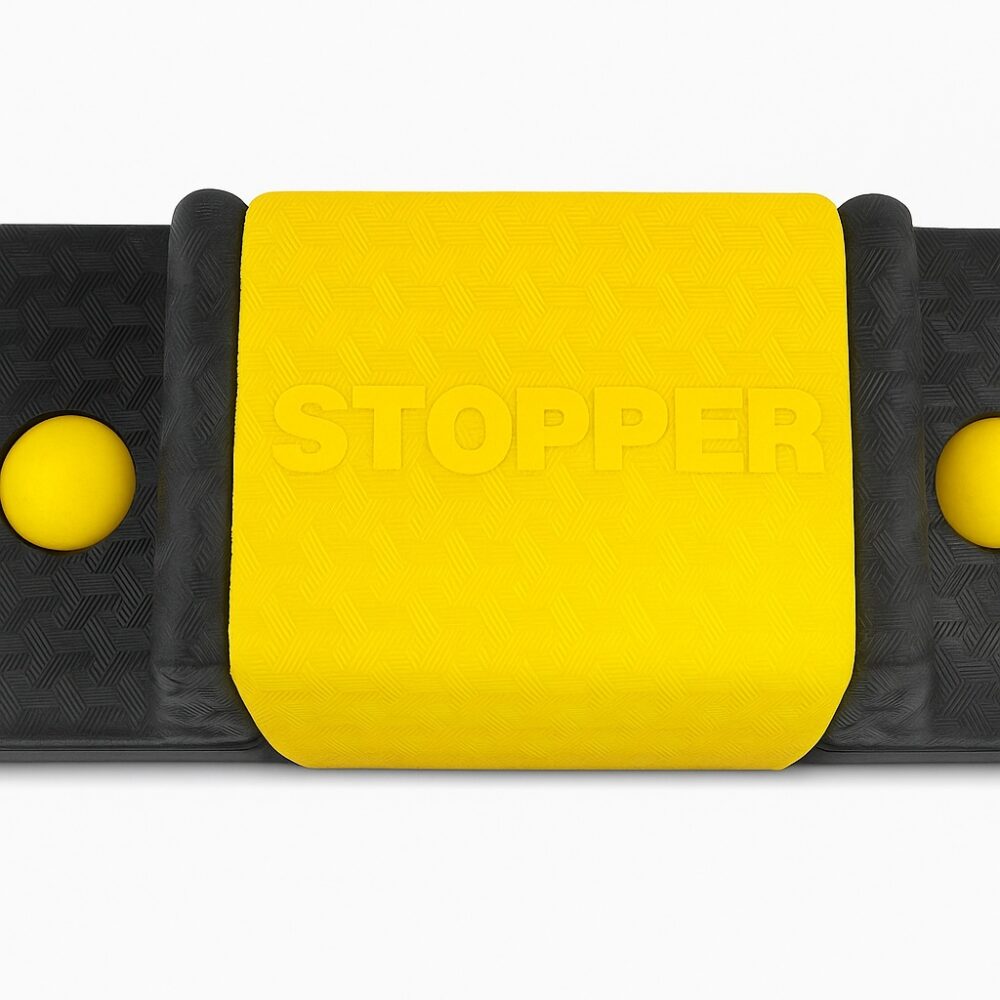 Yellow Wheel Stopper