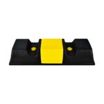 Black and Yellow Wheel Stopper
