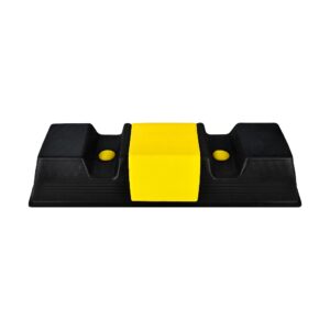 Black and Yellow Wheel Stopper