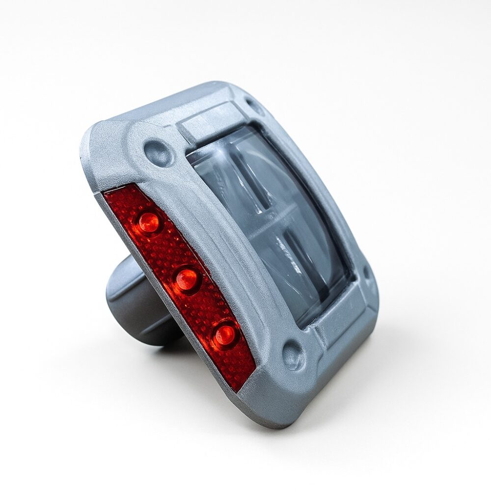 Solar Road Stud with Shank