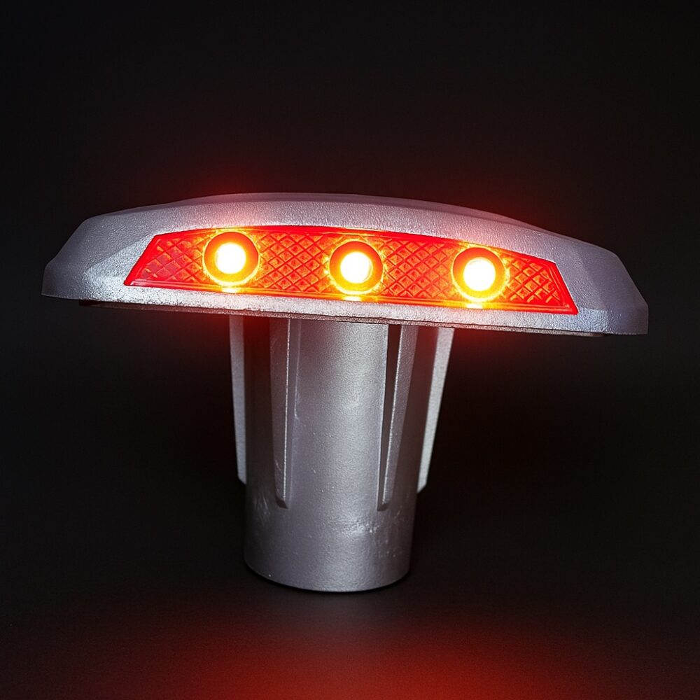 Solar Road Stud with Shank