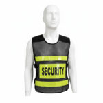 90 gsm 2 Black Reflective Security Jacket (Dummy)