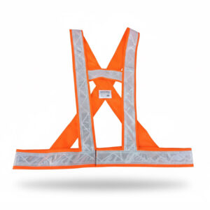 Fluorescent Reflective Mesh Cross Belt 5 90 gsm 2 Florescent Reflective Mesh Cros belt (Orange)