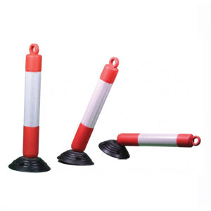Heavy duty safety bollards for traffic management