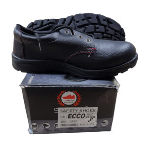 Ecco Synthetic Leather Safety Shoes 4 Shoes 2