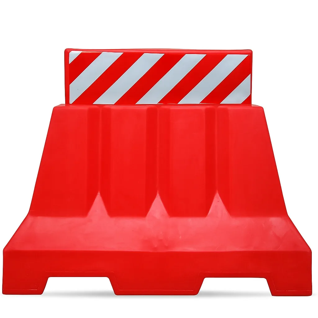 Water filled barriers for traffic safety management