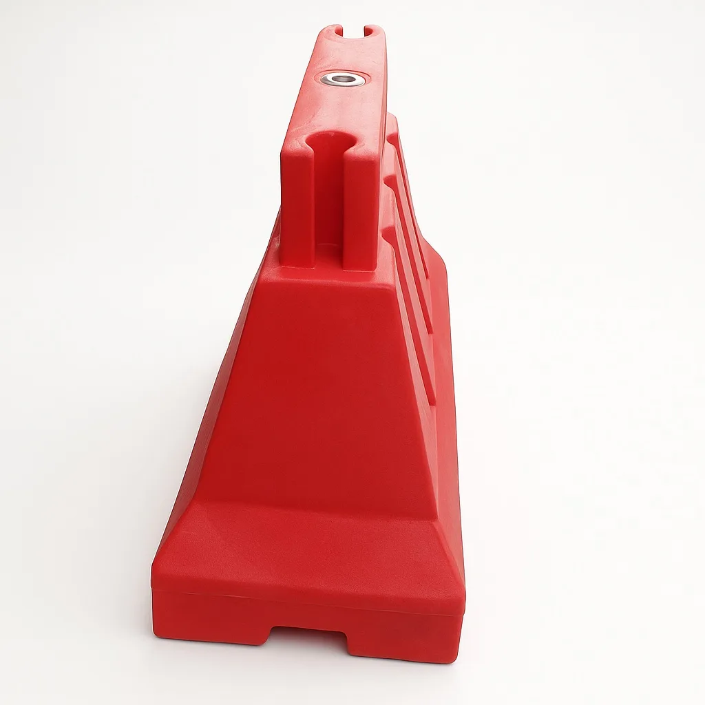 Heavy duty road safety barriers for construction zones